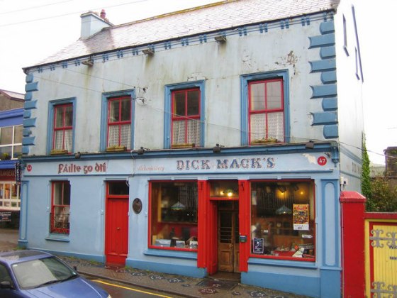 Dick Mack’s Shoe shop and bar