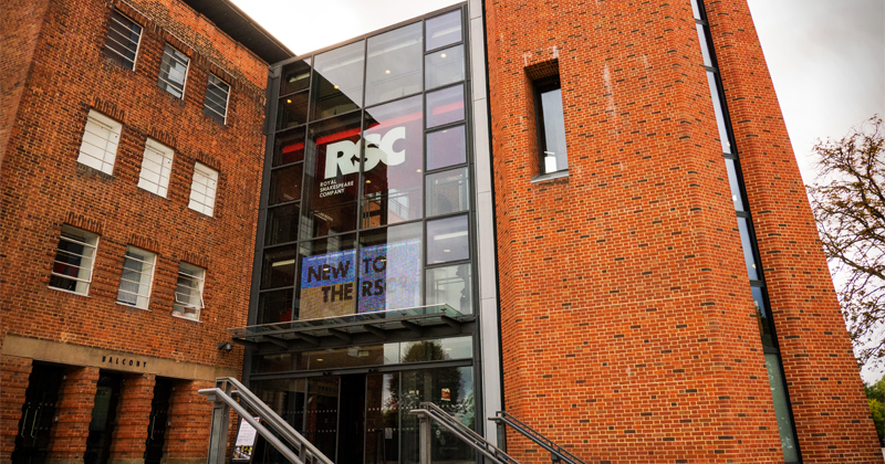 outside of the royal shakespeare company building