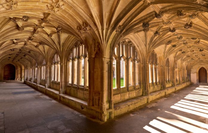 lacock abbey arches