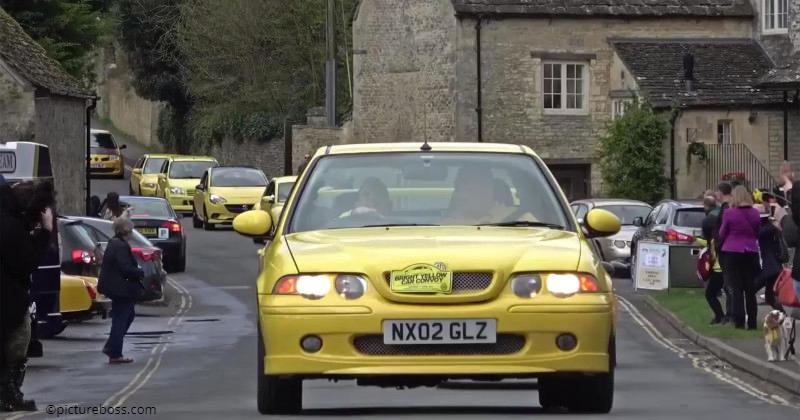 yellow cars