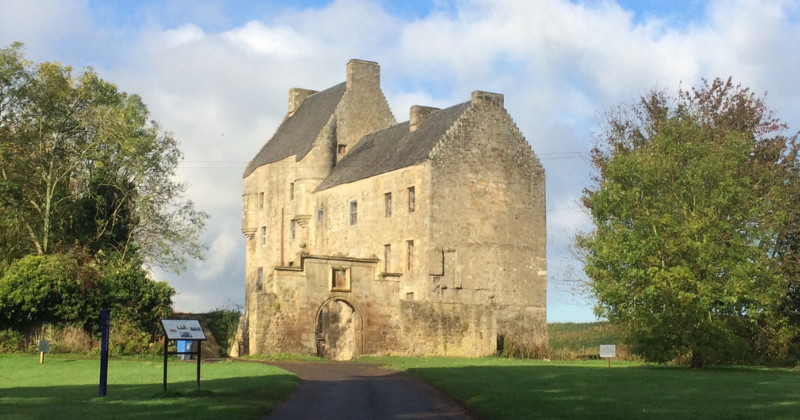a stone manor