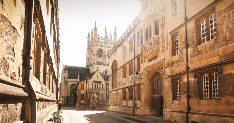 Oxford university outer buildings